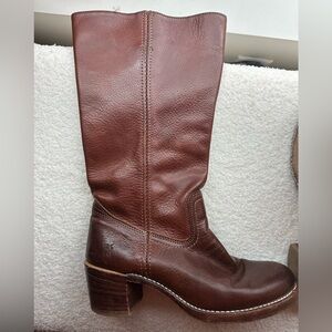 Frye boots- not sure which version. Purchased in 2010s
